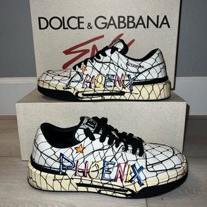 - Dolce & Gabbana Special Edition (HAND PAINTED) Phoenix Sneakers